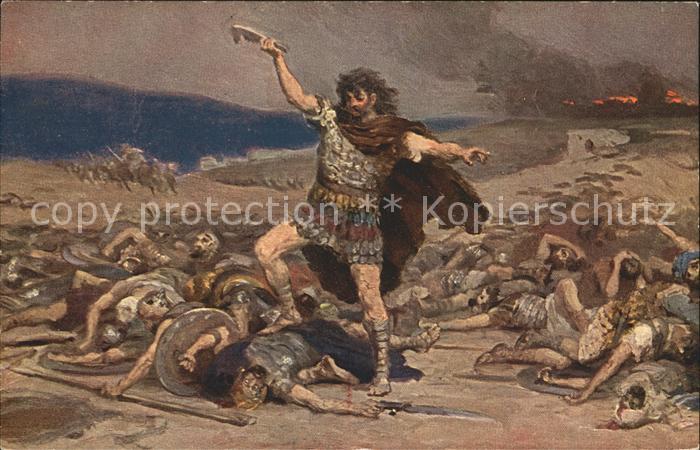 Leinweber R. Die heilige Schrift Bild XI Simson Philister