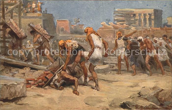 Leinweber R. Die heilige Schrift Bild V Dienstbarkeit Drangsal aegypten