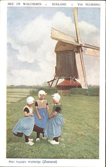 Windmuehle Isle of Walcheren Holland
