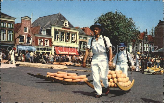 Kaeserei Kaese Alkmaar Käsemarkt Kaasdragers