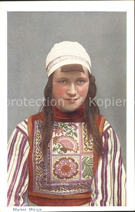 Trachten Holland Marker Meisje