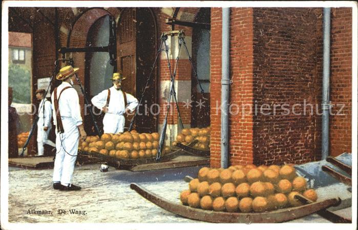 Kaeserei Kaese Alkmaar Waag Käsewaage