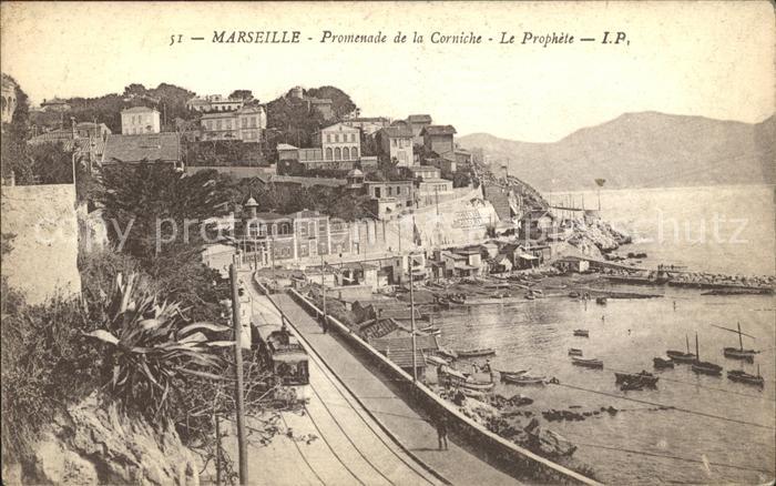 Strassenbahn Marseille Promenade de la Corniche Le P