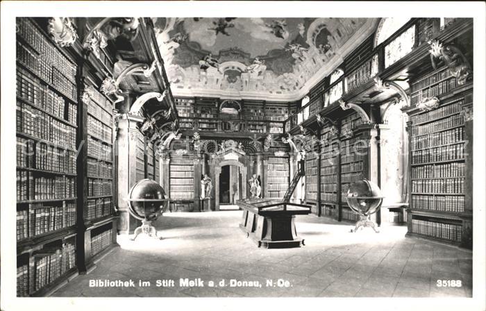 Bibliothek Library Stift Melk an der Donau