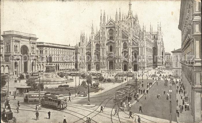Strassenbahn Milano Piazza del Duomo