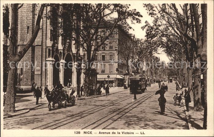 Strassenbahn Nice Avenue de la Victoire