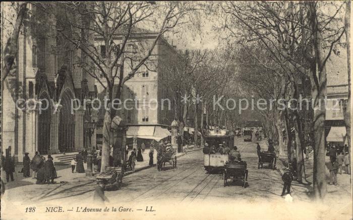 Strassenbahn Nice Avenue de la Gare