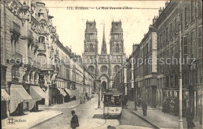 Strassenbahn Orleans Rue Jeanne d Arc