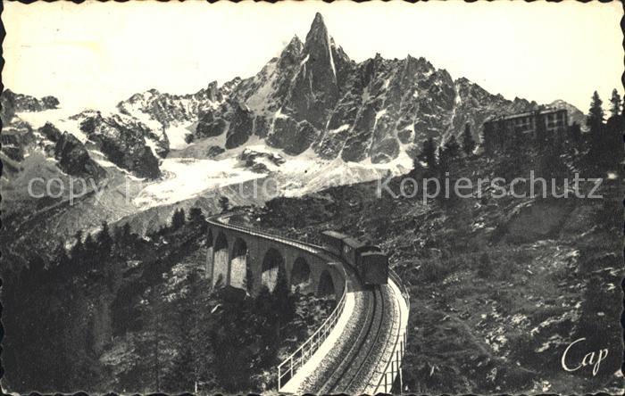 Viadukte Viaduc Montenvers Aiguille du Dru Hotel