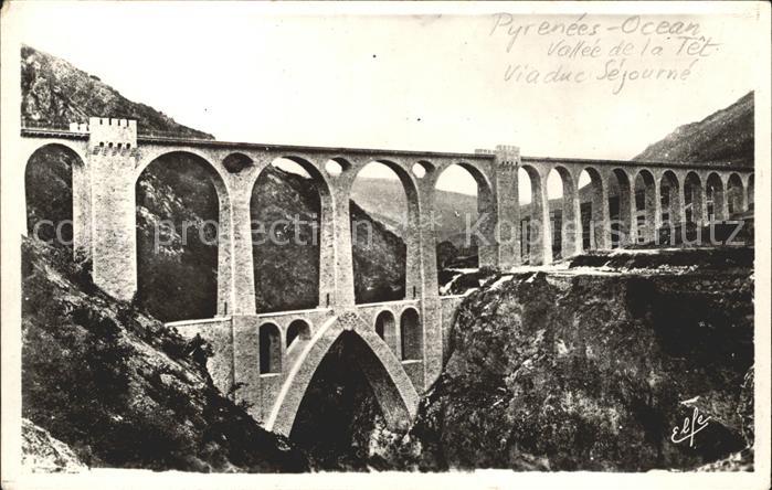 Viadukte Viaduc Sejourne Vallee de la Tet