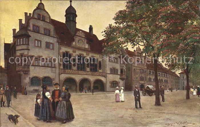 Hoffmann Heinrich Freiburg im Breisgau Altes und neues Rathaus Nr. 4