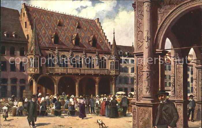 Hoffmann Heinrich Freiburg im Breisgau Muensterplatz Kaufhaus Nr. 3