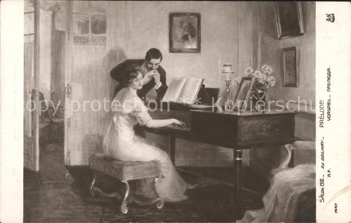Verlag Noyer (AN Paris) Nr. 1447 Ed. Gelhay Prelude Salon 1912 Klav
