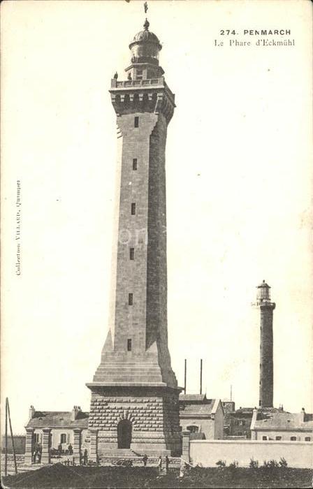 Leuchtturm Lighthouse Penmarch Phare d Eckmuehl