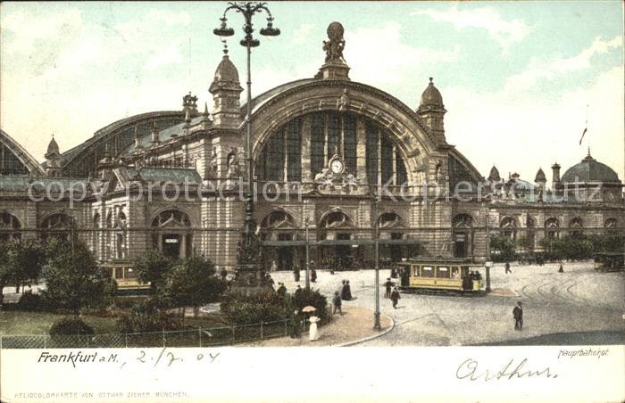 Strassenbahn Frankfurt am Main Hauptbahnhof