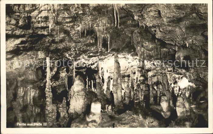 Hoehlen Caves Grottes Halle III
