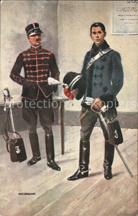 Kavallerie Jaeger zu Pferde WK1 Ronaldo Regiment 3 Offiziere Niederlande