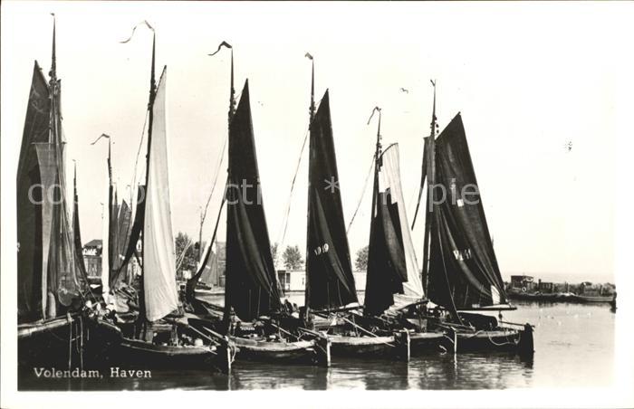 Segelboote Volendam Haven
