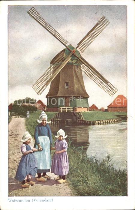 Windmuehle Watermolen Volendam