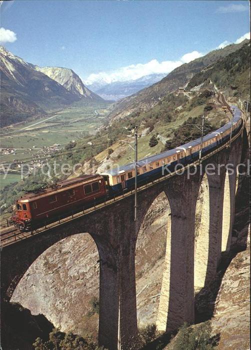 Viadukte Viaduc Luogelkin Bern-Loetschberg-Simplon-Bahn