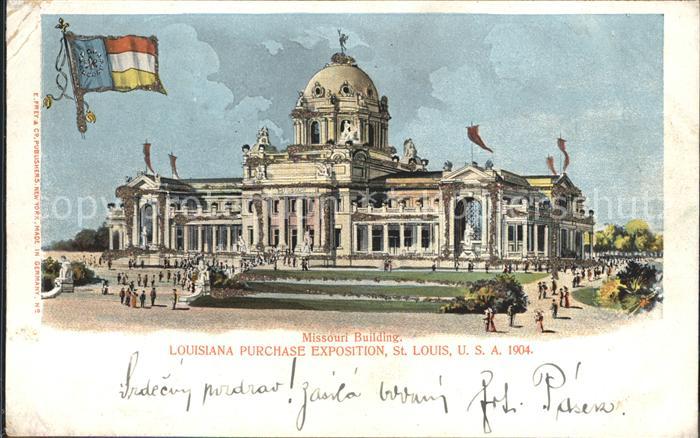 Expositions Louisiana Purchase St. Louis Missouri Building