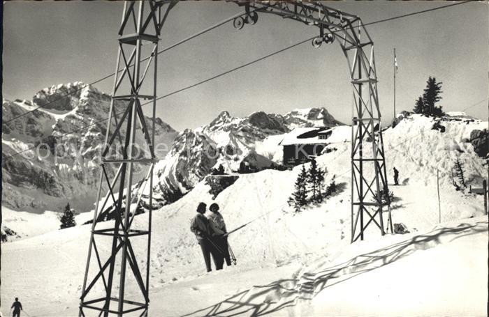 Skilift Brunni Brunni-Hütte Engelberg