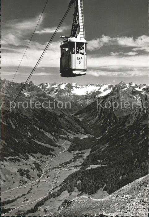 Seilbahn Klosters-Gotschnagrat-Parsenn Silvrettatal