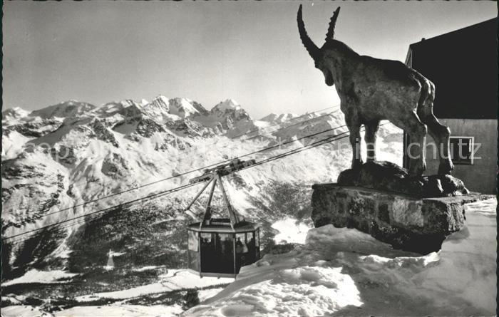 Seilbahn Piz Nair St. Moritz Berninagruppe