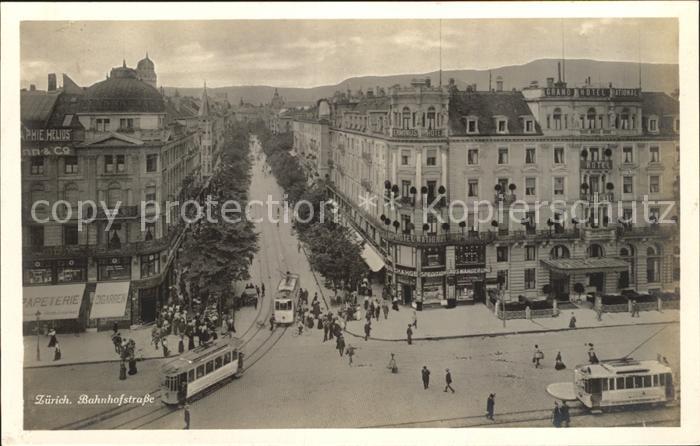 Strassenbahn Bahnhofstrasse