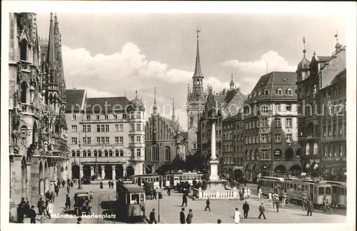 Strassenbahn München Marienplatz