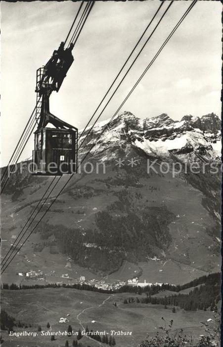 Seilbahn Gerschni-Truebsee Engelberg