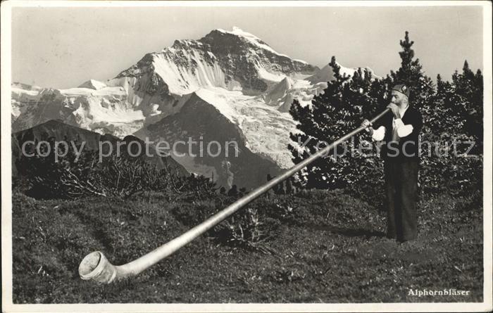 Alphorn Alphornbläser