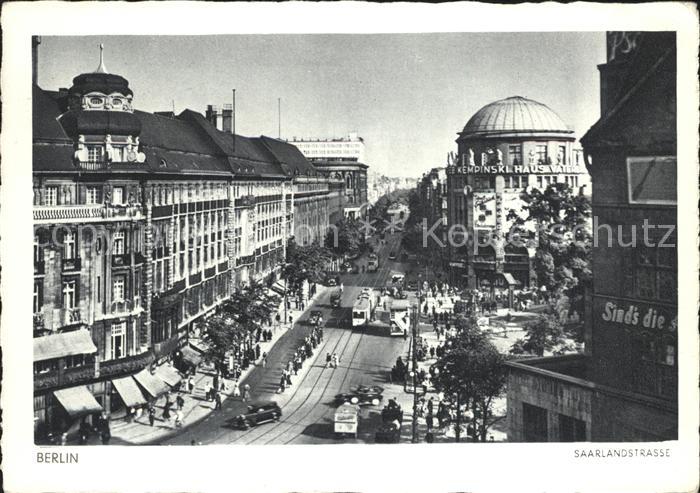 Strassenbahn Berlin Saarlandstrasse