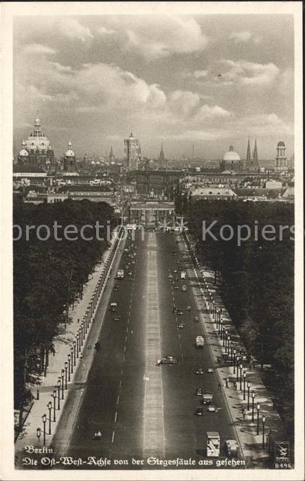 Brandenburgertor Berlin Ost-West-Achse