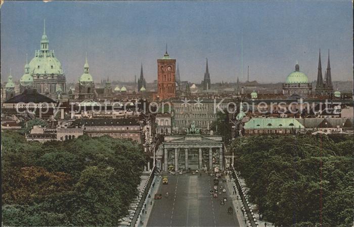 Brandenburgertor Berlin Tiergarten
