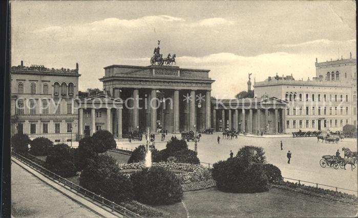 Brandenburgertor Berlin Pariser Platz