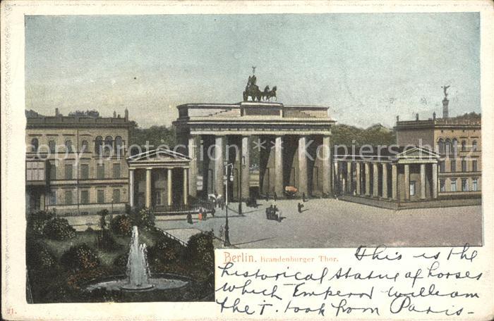 Brandenburgertor Berlin