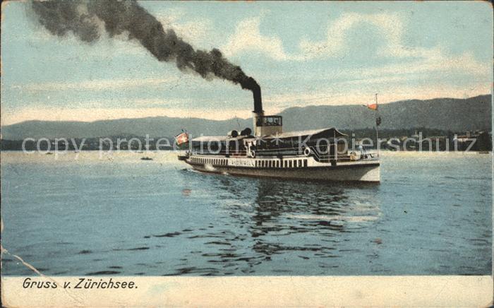 Dampfer Binnenschifffahrt Zuerichsee