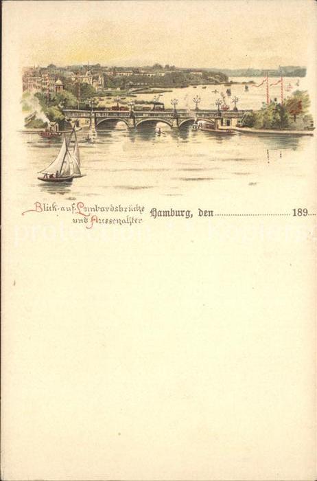 HAMBURG  CITY Blick auf die Landungsbruecke