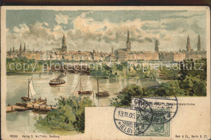 HAMBURG  CITY Lombardsbruecke