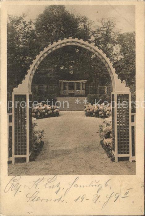 Altona Hamburg Sondergarten Gartenbau- Ausstellung