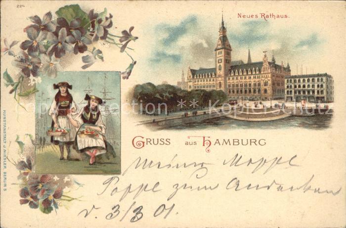 HAMBURG  CITY Neues Rathaus