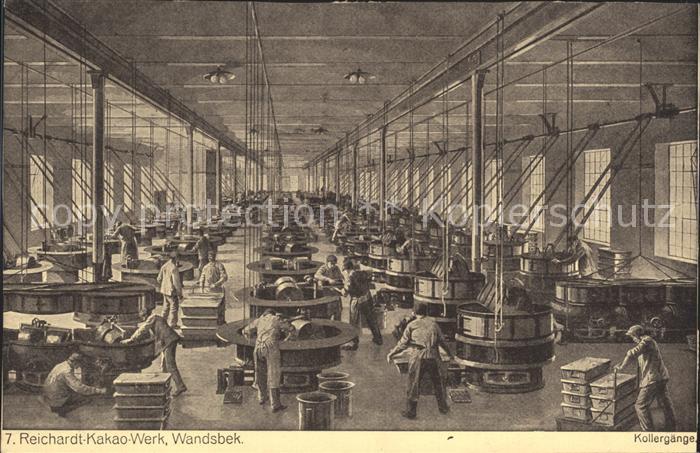 Wandsbek Reichardt- Kakao- Werk Kollergaenge