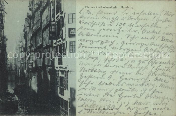 HAMBURG CITY Kleines Katharinenfleth