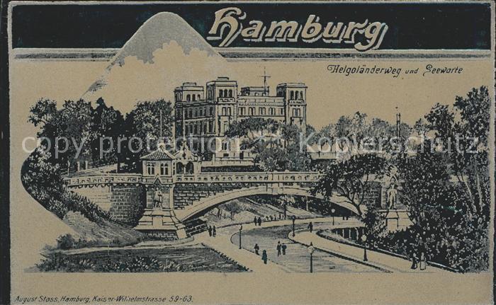 HAMBURG CITY Helgolaenderweg Seewarte