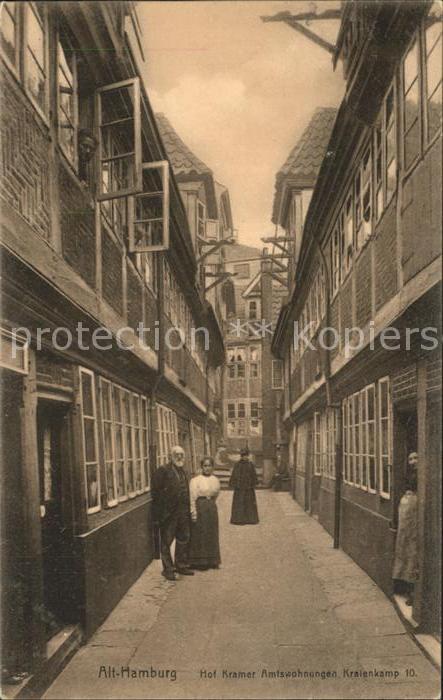 HAMBURG CITY Hof Kramer Amtswohnungen