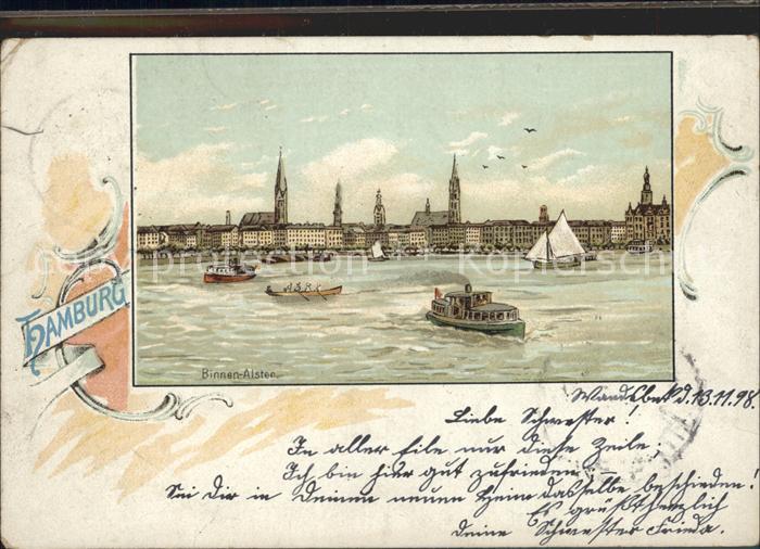 HAMBURG CITY Binnen- Alster