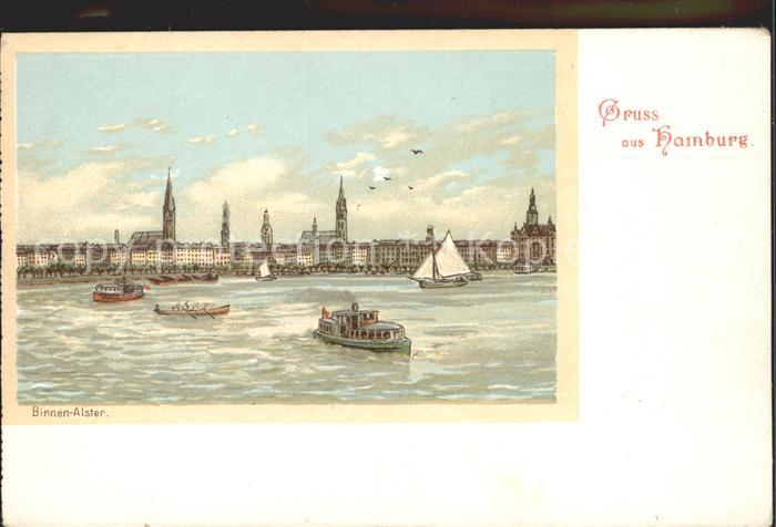 HAMBURG CITY Binnen- Alster
