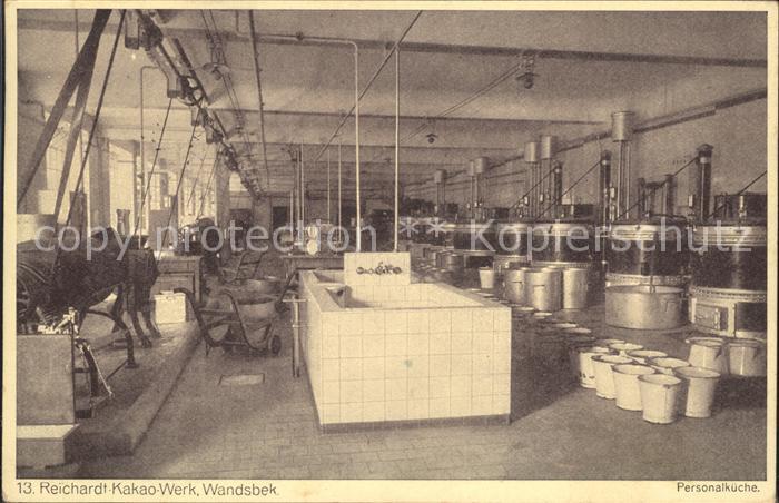 Wandsbek Reichardt- Kakao- Werk Personalkueche NZ4