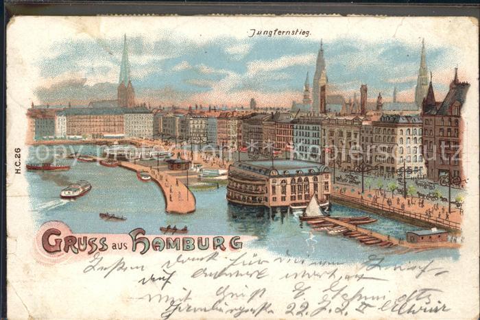 HAMBURG  CITY Jungfernstieg